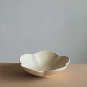 Yoshida Pottery Ume White bowl