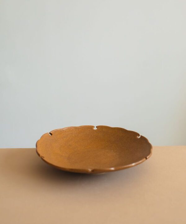 Yoshida Yukiwa Brown Plate