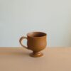 Yoshida Pottery High Ground Brown Cup