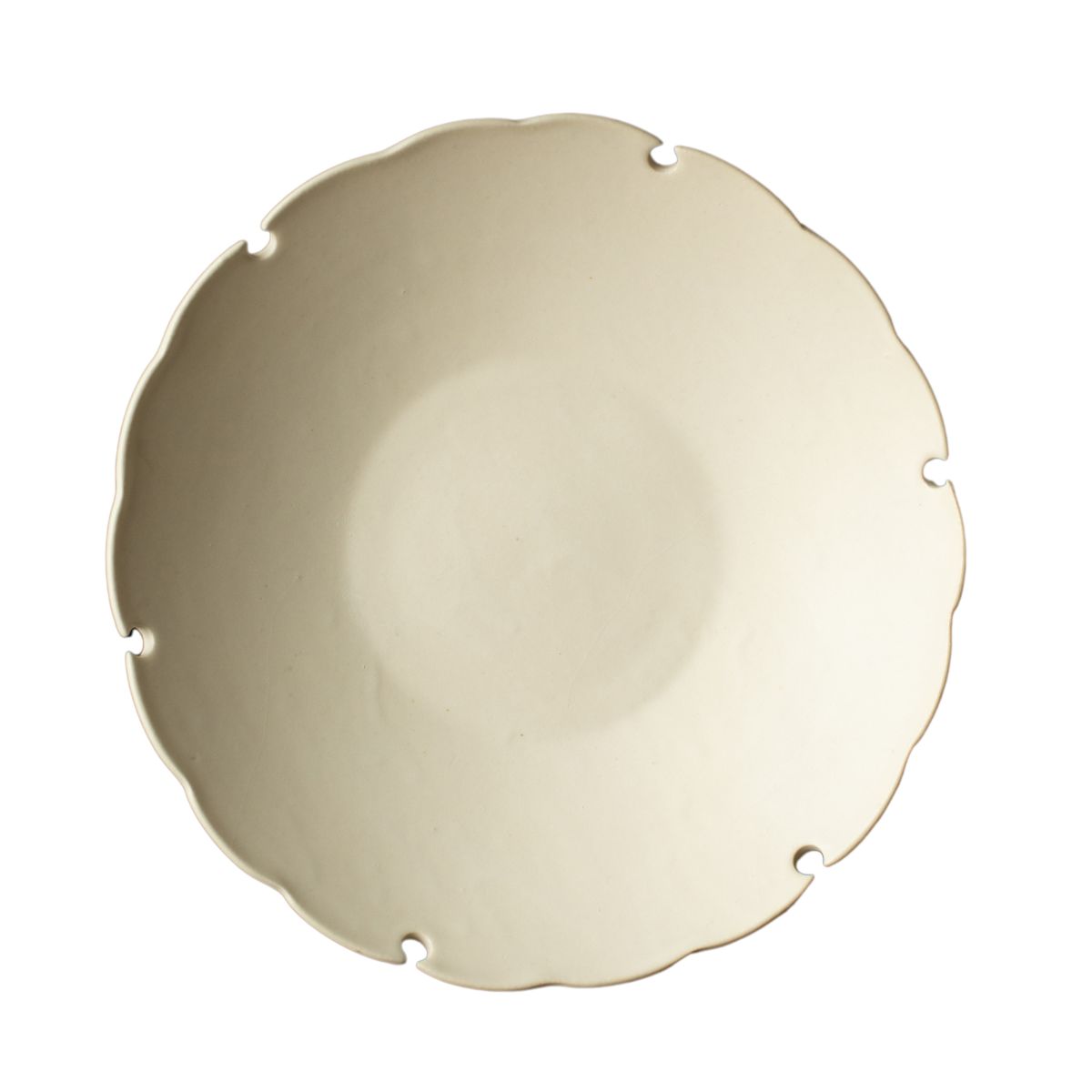 Yoshida Pottery White Plate