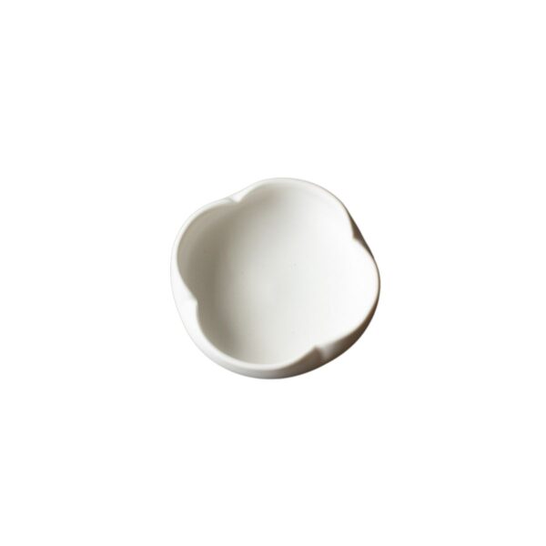 Kasumi Fujimura 4-Petals White Bowl