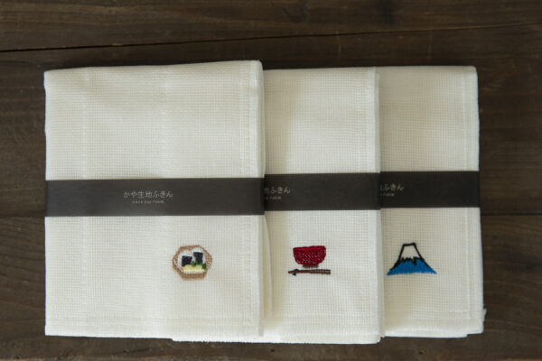 Rice ball Emboridery Cloth with/without NAGORI Gift set (3-Pieces) - Image 7