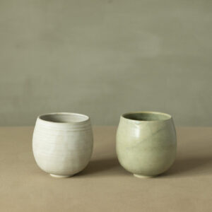 Ripples Cup (Toffee / Lake Green)