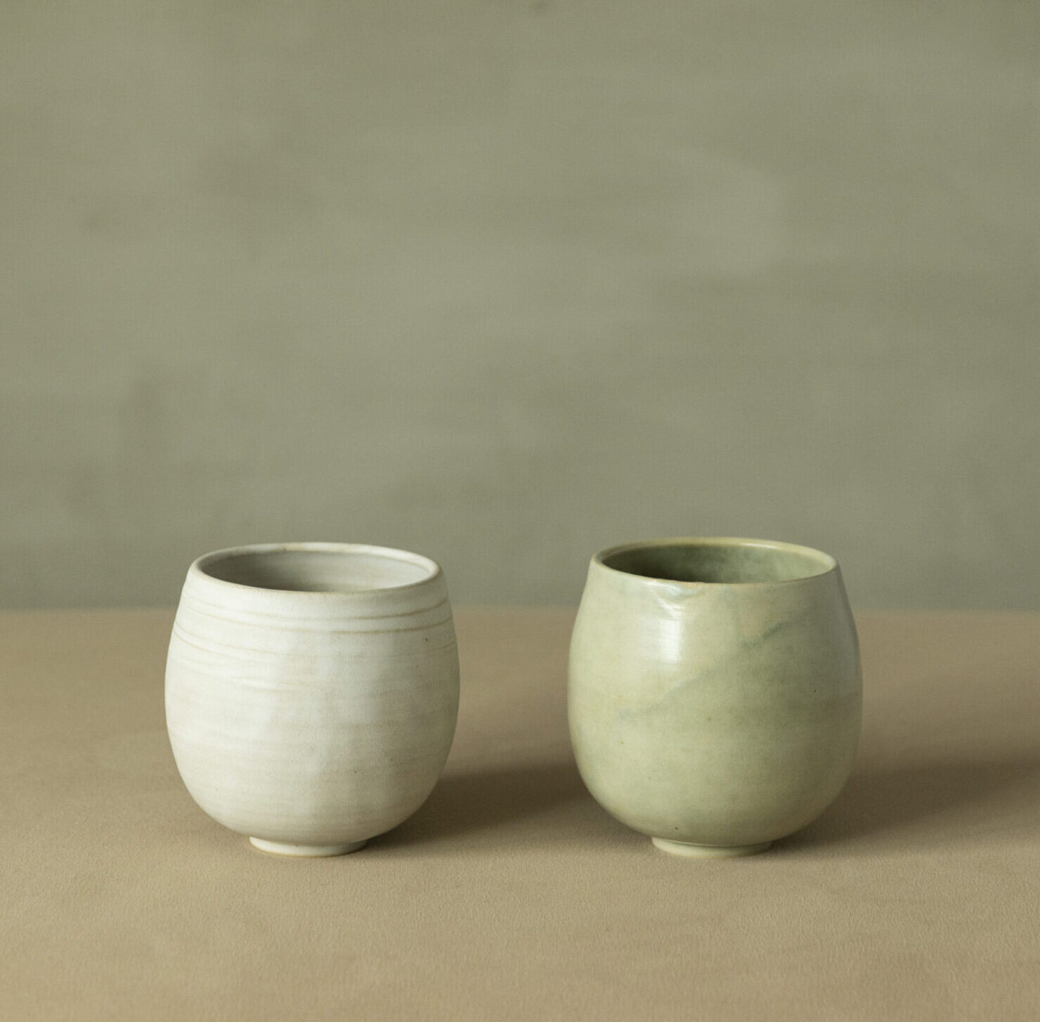 Ripples Cup (Toffee / Lake Green)